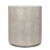 Made Goods New Arrivals Cara Side Table Sand Faux Shagreen 2 Made Goods New Arrivals Cara Side Table Sand Faux Shagreen