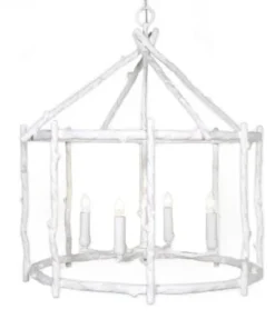 Made Goods Trina Twig Chandelier Round