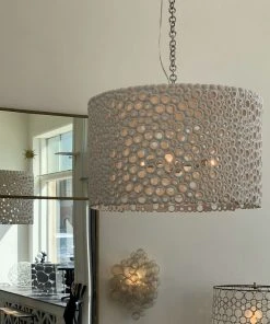 Oly Studio New Arrivals Meri Drum Chandelier 8 Oly Studio New Arrivals Meri Drum Chandelier
