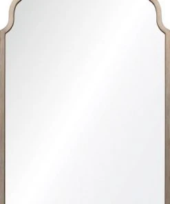 Mirror Home New Arrivals Antiqued Silver Leaf Iron Mirror