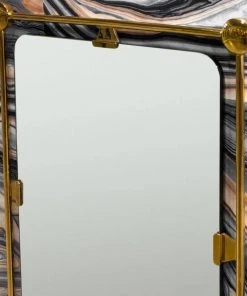 Mirror Home Burnished Brass Mirror New Arrivals