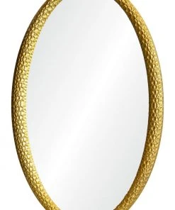Mirror Home Jamie Drake Carved Oval Mirror Gold Leaf 7 Mirror Home Jamie Drake Carved Oval Mirror Gold Leaf
