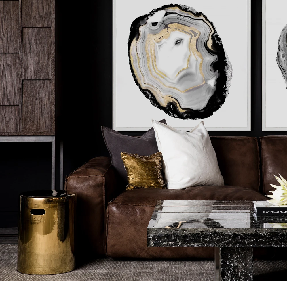 Natural Curiosities New Arrivals Black And White Geode 3 Framed Artwork 4 Natural Curiosities New Arrivals Black And White Geode 3 Framed Artwork