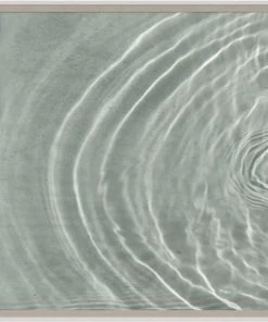 Natural Curiosities New Arrivals Ripple Diptych 1 Framed Artwork