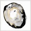 Natural Curiosities New Arrivals Black And White Geode 3 Framed Artwork 1 Natural Curiosities New Arrivals Black And White Geode 3 Framed Artwork