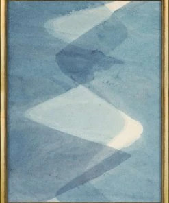 Natural Curiosities Indigo Handmade Papers Framed Artwork