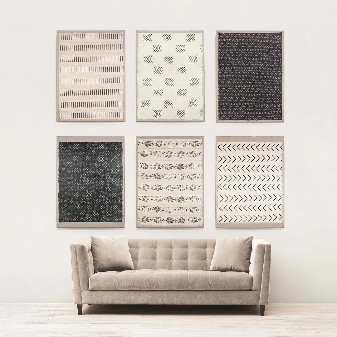 Natural Curiosities Mali Textile 1 Framed Artwork 4 Natural Curiosities Mali Textile 1 Framed Artwork