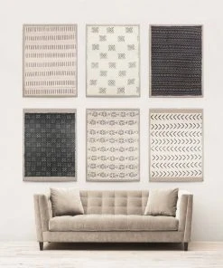 Natural Curiosities Mali Textile 4 Framed Artwork New Arrivals