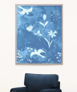 Natural Curiosities Paule Marrot Fleur D'Oiseaux Framed Artwork New Arrivals