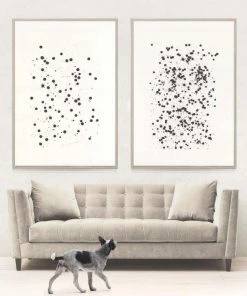 Natural Curiosities Peaceful Dots No. 1 Framed Artwork