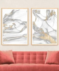 Natural Curiosities New Arrivals Prairie Diptych 2 Framed Artwork