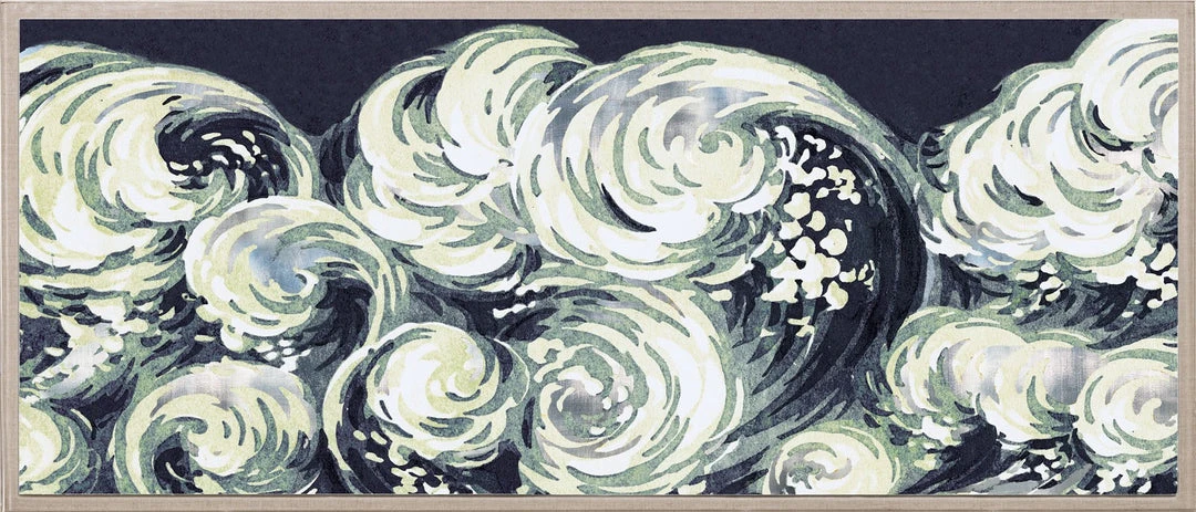 Natural Curiosities New Arrivals Silver Leaf Wave Framed Artwork 3 Natural Curiosities New Arrivals Silver Leaf Wave Framed Artwork