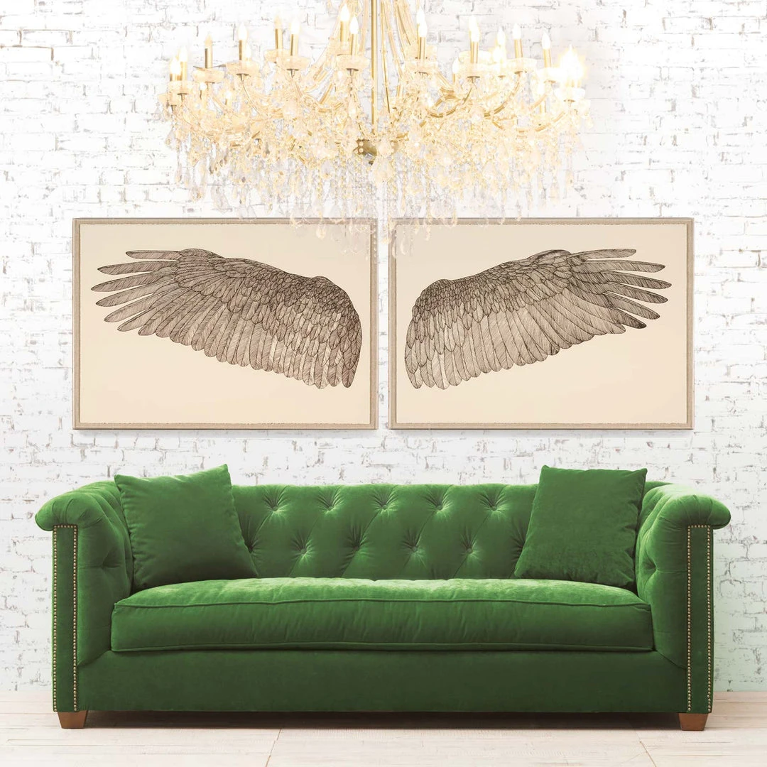 Natural Curiosities Wings Of Love Right Framed Artwork 4 Natural Curiosities Wings Of Love Right Framed Artwork
