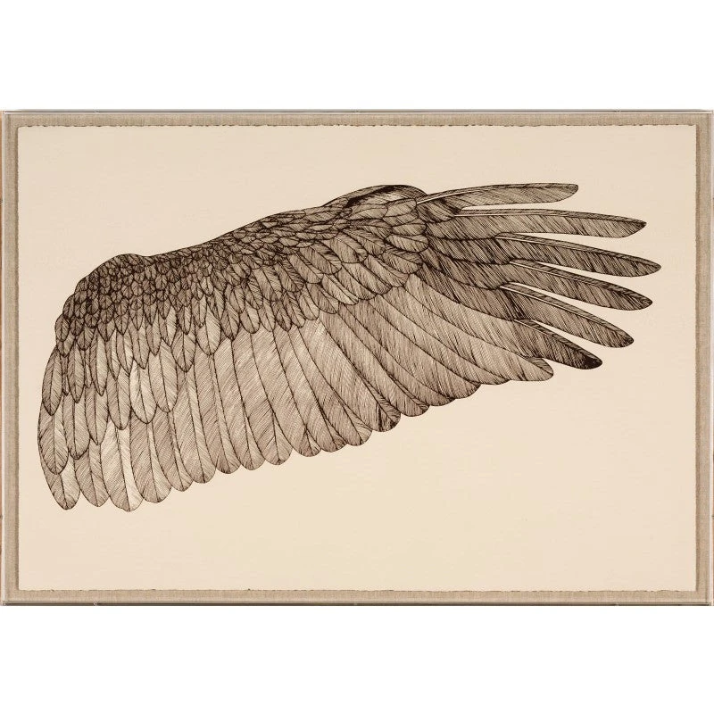 Natural Curiosities Wings Of Love Right Framed Artwork 3 Natural Curiosities Wings Of Love Right Framed Artwork