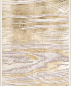 Natural Curiosities Gold Wood Grain 2 Framed Artwork