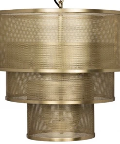 Noir Arena Pendant Antique Brass