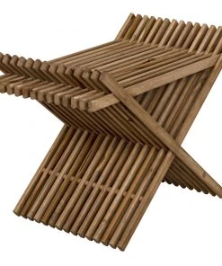 Noir New Arrivals Dede Teak Stool 17 Noir New Arrivals Dede Teak Stool