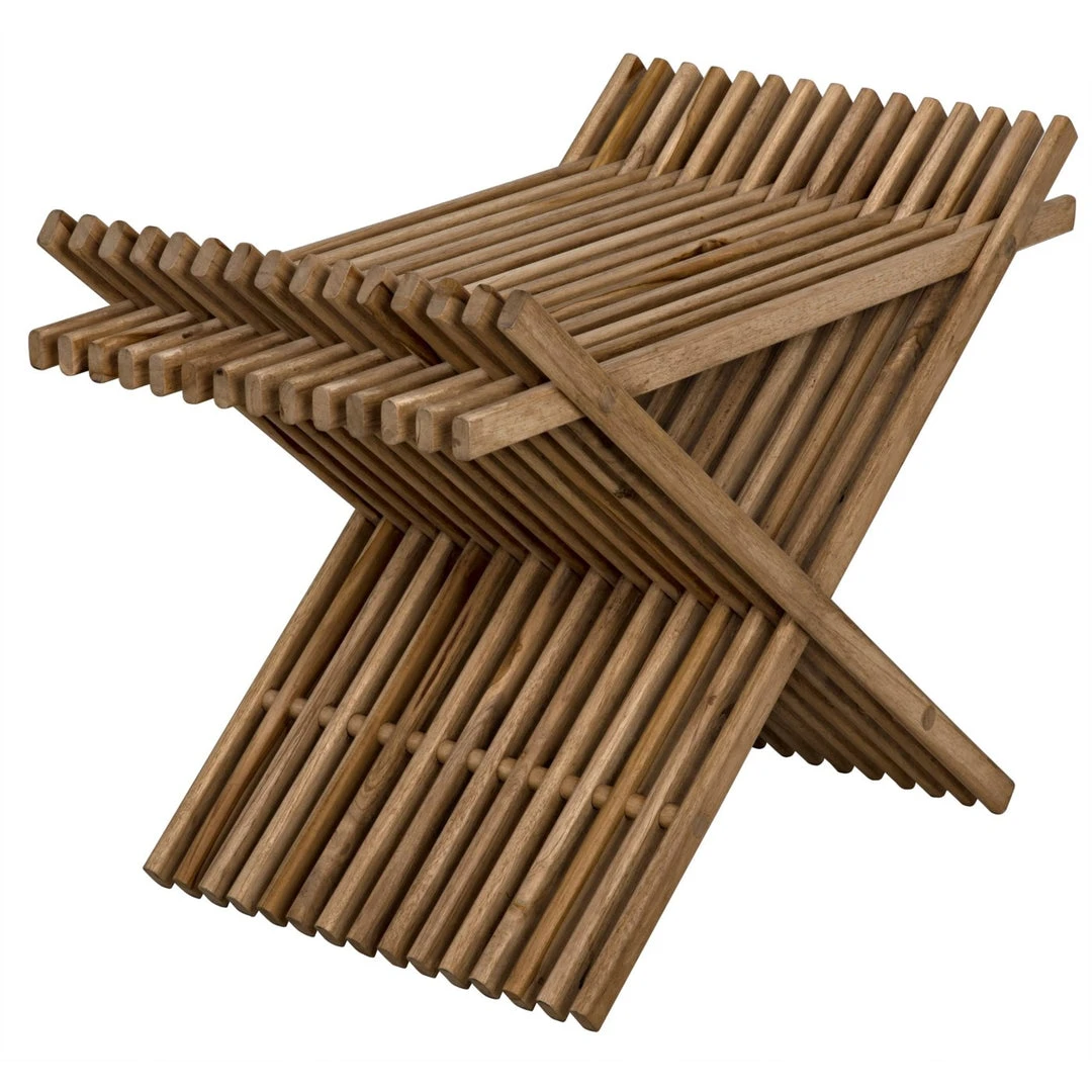 Noir New Arrivals Dede Teak Stool 10 Noir New Arrivals Dede Teak Stool