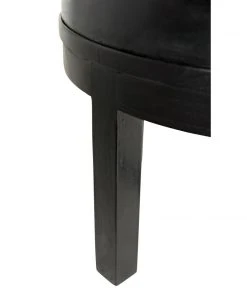 Noir Latour Chair Charcoal Black Leather 11 Noir Latour Chair Charcoal Black Leather