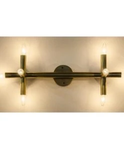 Noir Salome Sconce Antique Brass New Arrivals