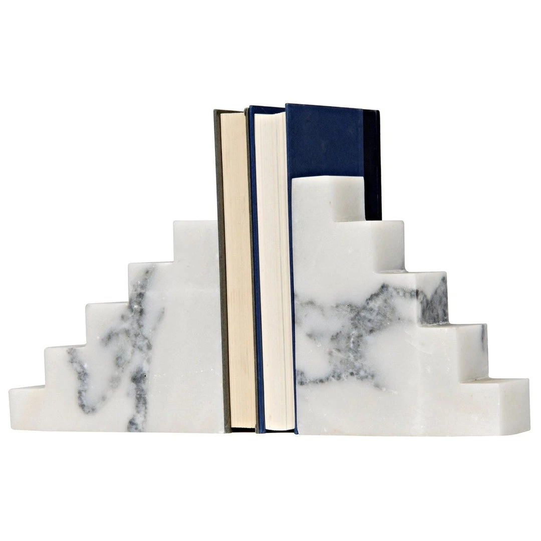 Noir Step Bookends 3 Noir Step Bookends