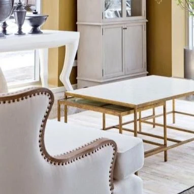 Oly Studio New Arrivals Faline Library Table Frost White 6 Oly Studio New Arrivals Faline Library Table Frost White