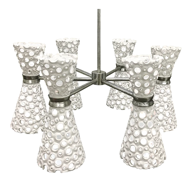 Oly Studio Meri Six Light Chandelier 3 Oly Studio Meri Six Light Chandelier