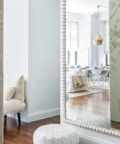 Oly Studio Clyde Floor Mirror White New Arrivals