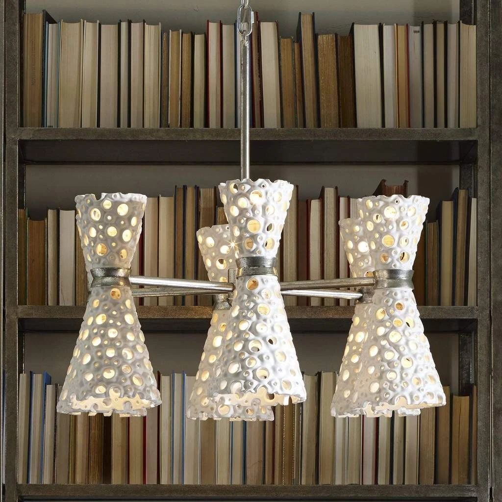 Oly Studio Meri Six Light Chandelier 4 Oly Studio Meri Six Light Chandelier