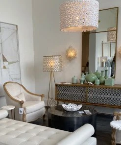 Oly Studio New Arrivals Meri Drum Chandelier