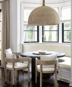 Palecek Wisteria Pendant Oversized Whitewash