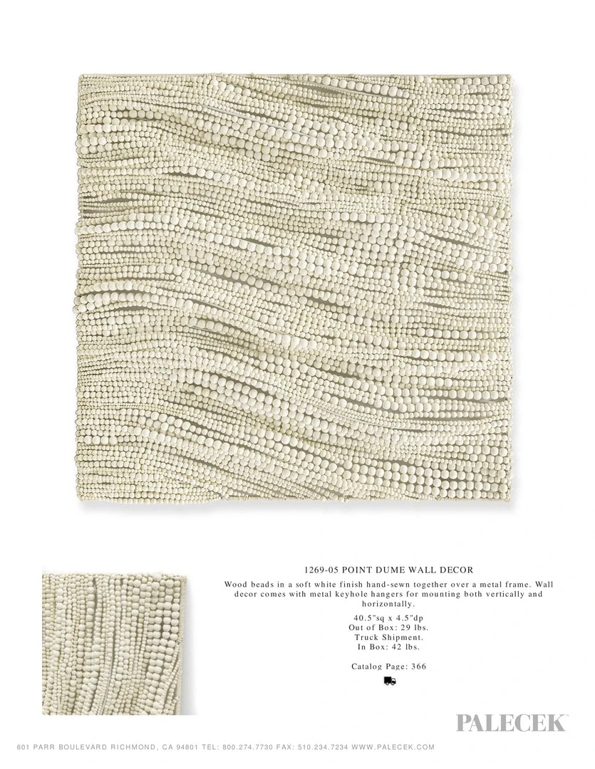 Palecek Point Dume Wall Decor Natural 7 Palecek Point Dume Wall Decor Natural