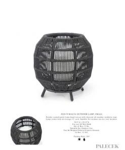 Palecek Malta Outdoor Lamp Small New Arrivals 7 Palecek Malta Outdoor Lamp Small New Arrivals