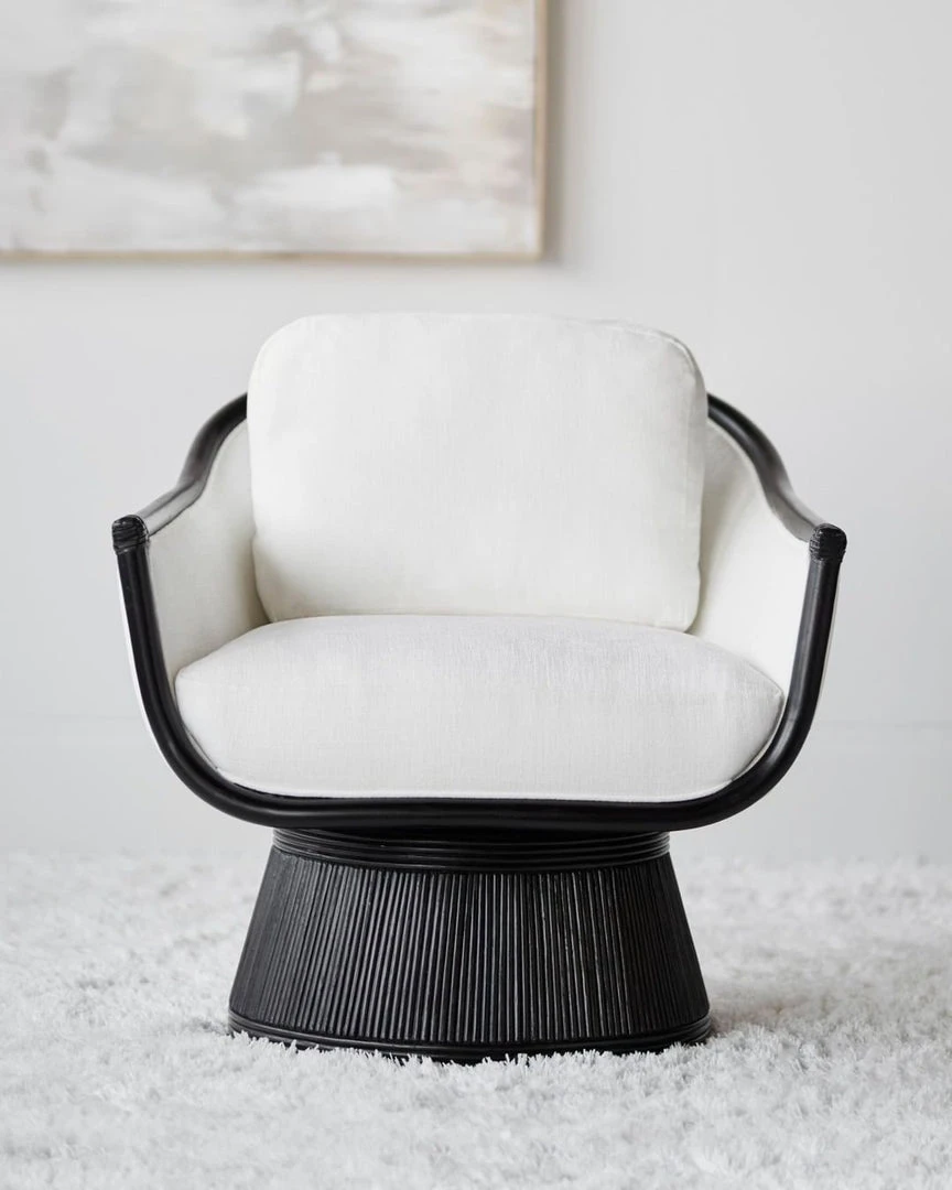 Palecek Baldwin Swivel Lounge Chair New Arrivals 5 Palecek Baldwin Swivel Lounge Chair New Arrivals