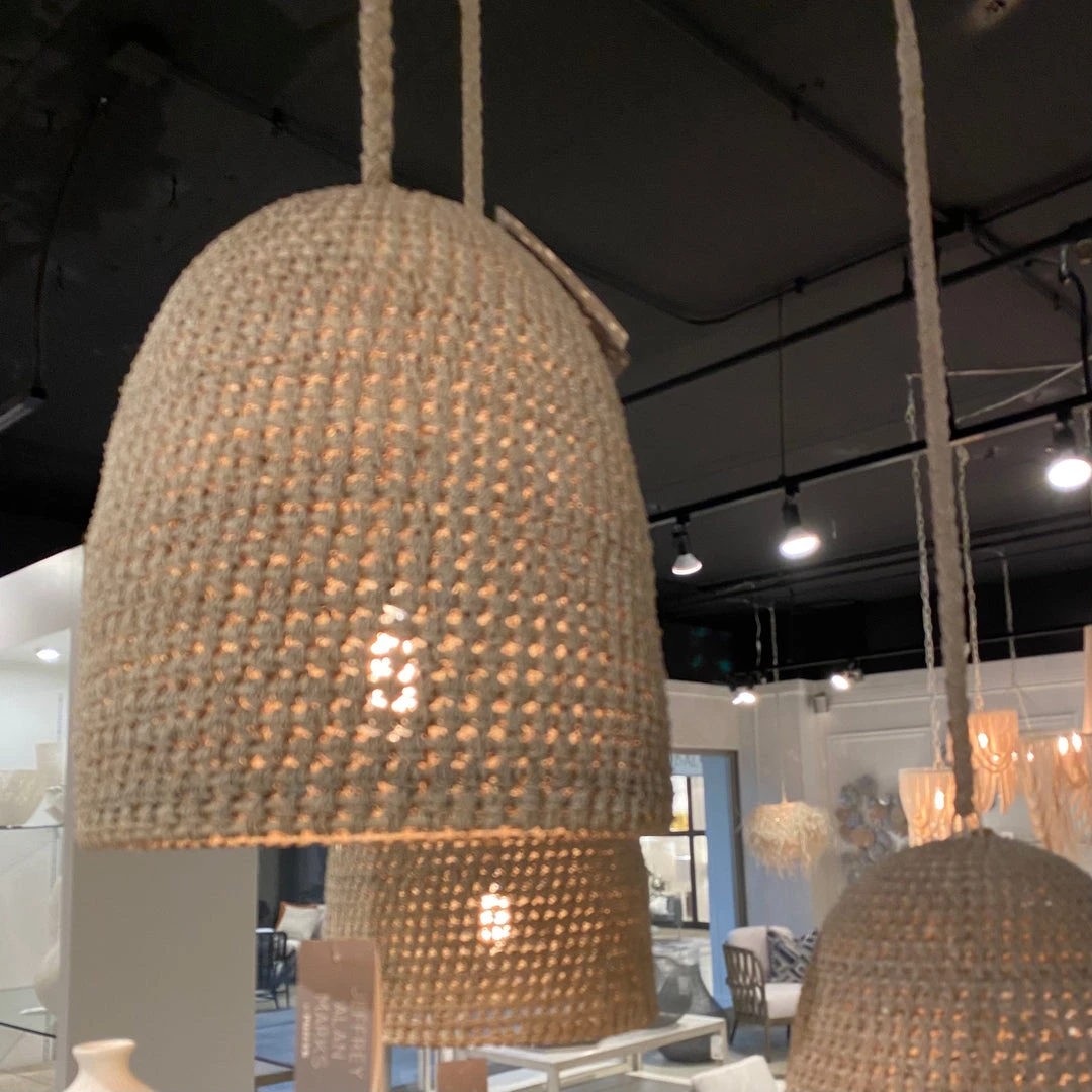 Palecek New Arrivals Green Oaks Pendant Natural 9 Palecek New Arrivals Green Oaks Pendant Natural