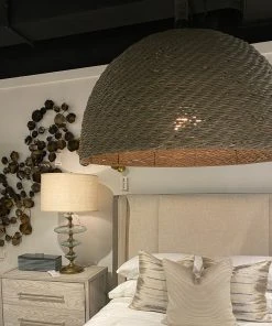 Palecek Wisteria Pendant Oversized Grey