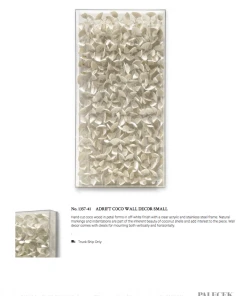 Palecek Adrift Coco Wall Decor Natural Small 9 Palecek Adrift Coco Wall Decor Natural Small