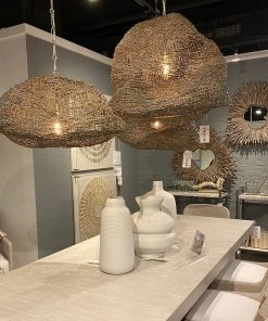 Palecek Andorra Pendant Large Grey New Arrivals 8 Palecek Andorra Pendant Large Grey New Arrivals