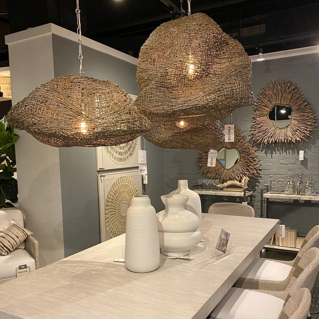 Palecek Andorra Pendant Large Grey New Arrivals 4 Palecek Andorra Pendant Large Grey New Arrivals