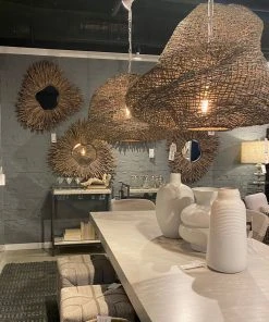 Palecek Andorra Pendant Medium Grey