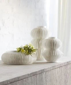 Palecek Antilles Porcelain Vase Small New Arrivals 12 Palecek Antilles Porcelain Vase Small New Arrivals