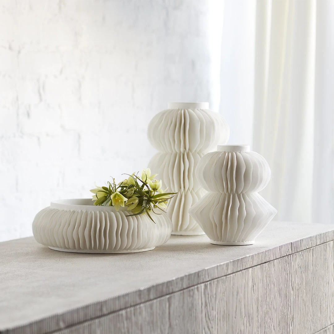 Palecek Antilles Porcelain Vase Small New Arrivals 6 Palecek Antilles Porcelain Vase Small New Arrivals