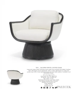 Palecek Baldwin Swivel Lounge Chair New Arrivals 11 Palecek Baldwin Swivel Lounge Chair New Arrivals