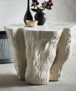 Palecek New Arrivals Camilla Fossilized Clam Side Table