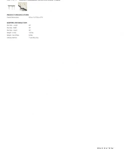 Palecek New Arrivals Chloe Fossil Clam Console Table 13 Palecek New Arrivals Chloe Fossil Clam Console Table