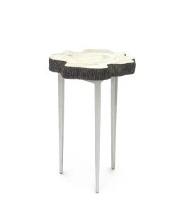 Palecek New Arrivals Chloe Fossil Clam Side Table