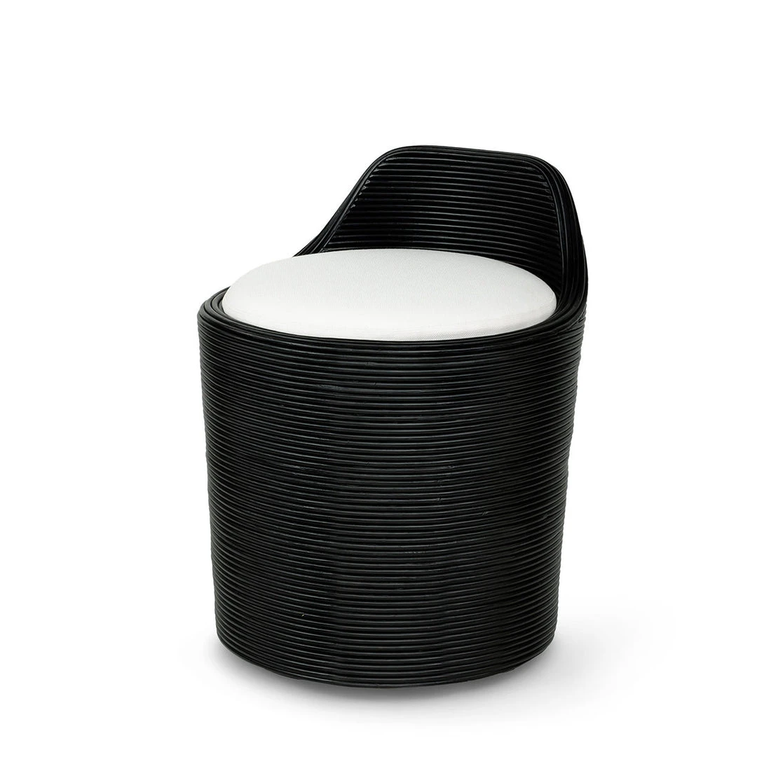 Palecek Enzo Swivel Stool Black New Arrivals 3 Palecek Enzo Swivel Stool Black New Arrivals