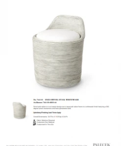 Palecek Enzo Swivel Stool Whitewash New Arrivals 10 Palecek Enzo Swivel Stool Whitewash New Arrivals