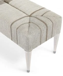 Palecek Fritz Rope Bench Fog White New Arrivals 9 Palecek Fritz Rope Bench Fog White New Arrivals