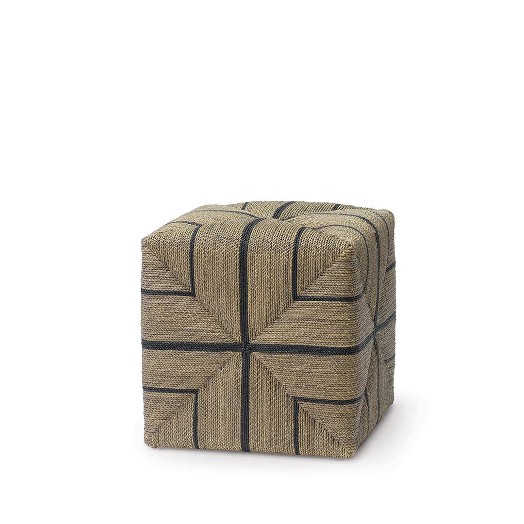 Palecek New Arrivals Fritz Rope Square Ottoman 3 Palecek New Arrivals Fritz Rope Square Ottoman